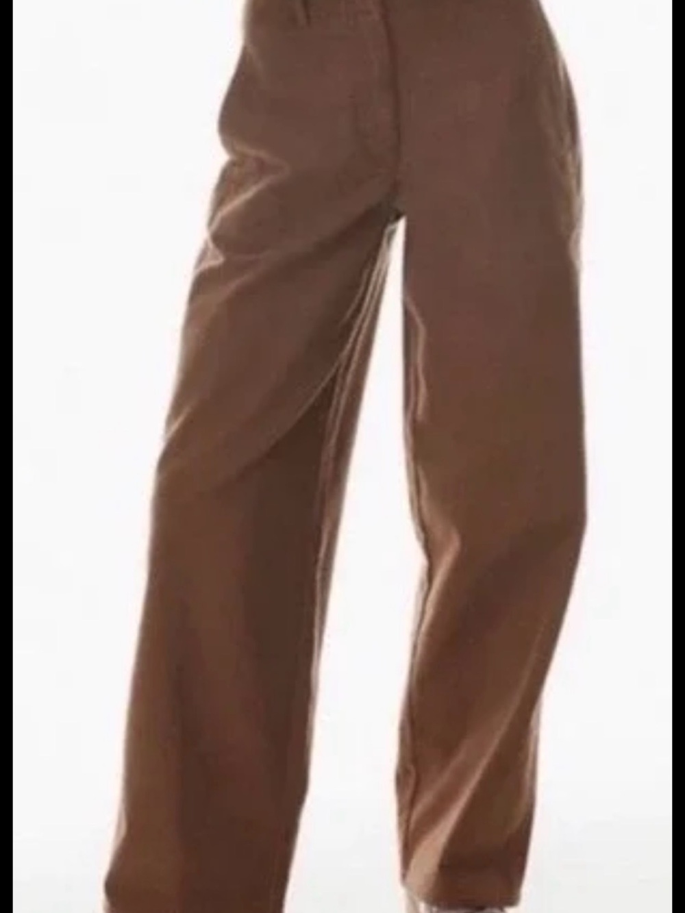 Wilfred Brown Straight-Leg Chinos